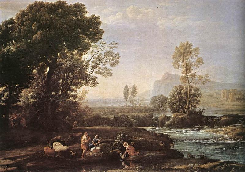 Claude Lorrain Landscape with Rest in Flight to Egypt fg oil painting image